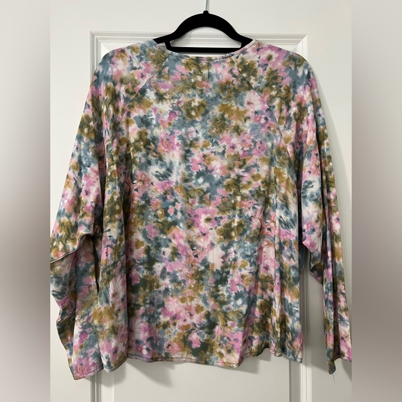NWT mbym Watercolour Floral Blouse (XS/S) - Picture 2 of 4